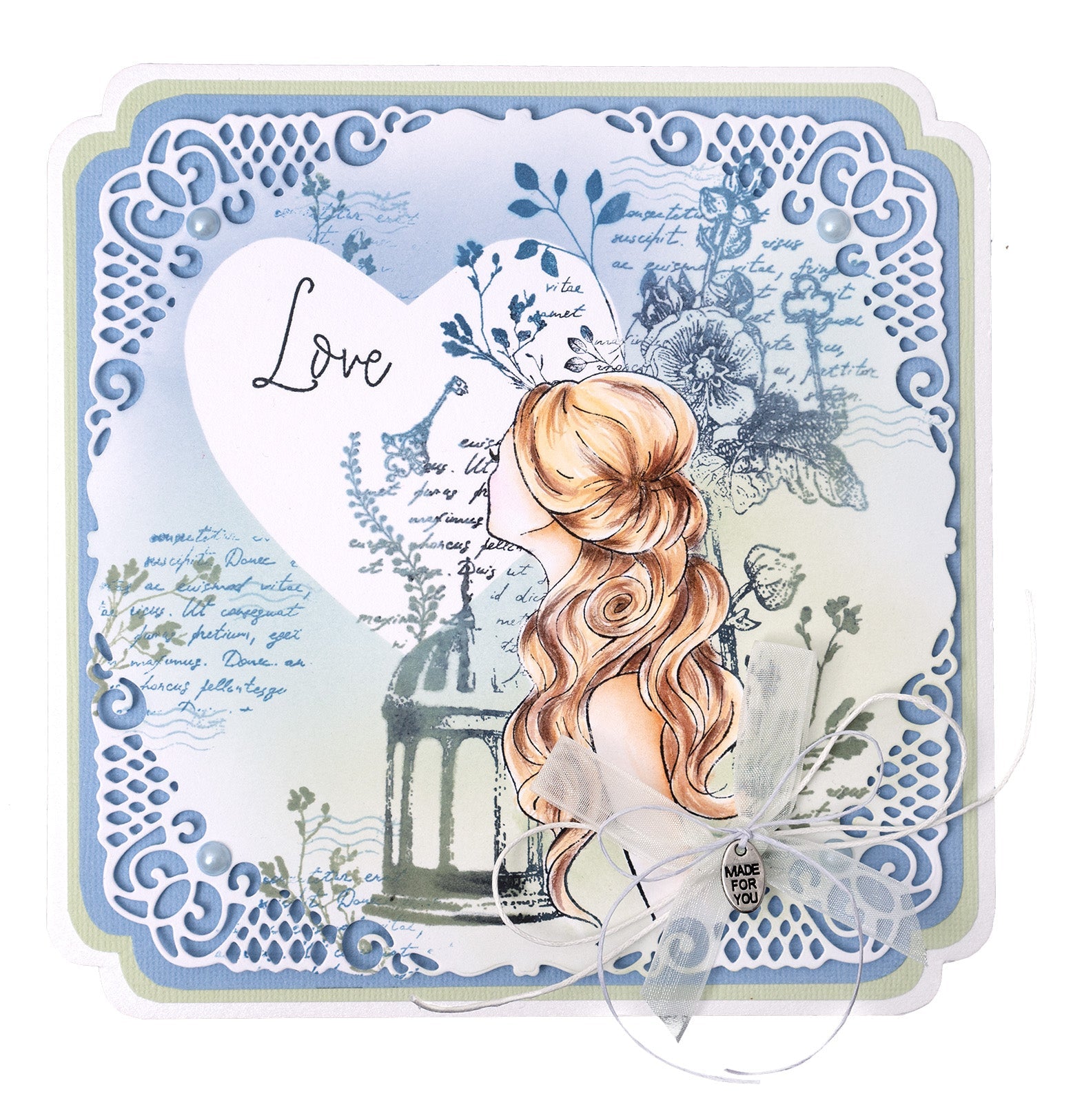 JMA Clear Stamp Looking For Love Romantic Moments 94x137x3mm 1 PC nr.482