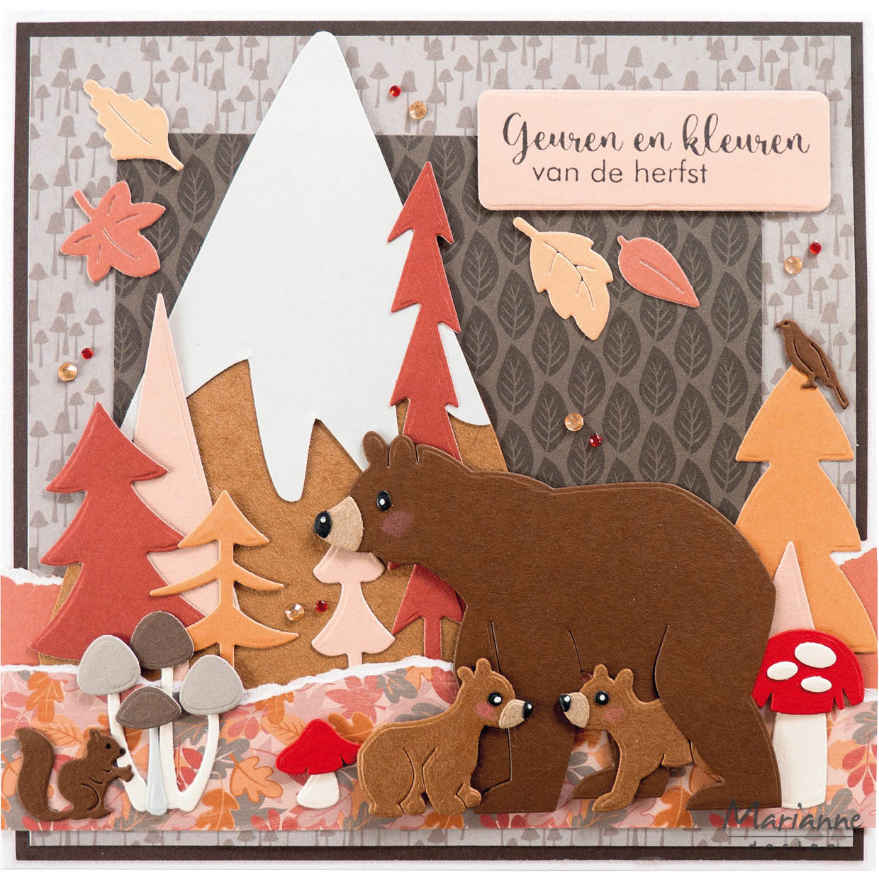 Marianne Design Craftables Die - Punch Die - Forest Critters