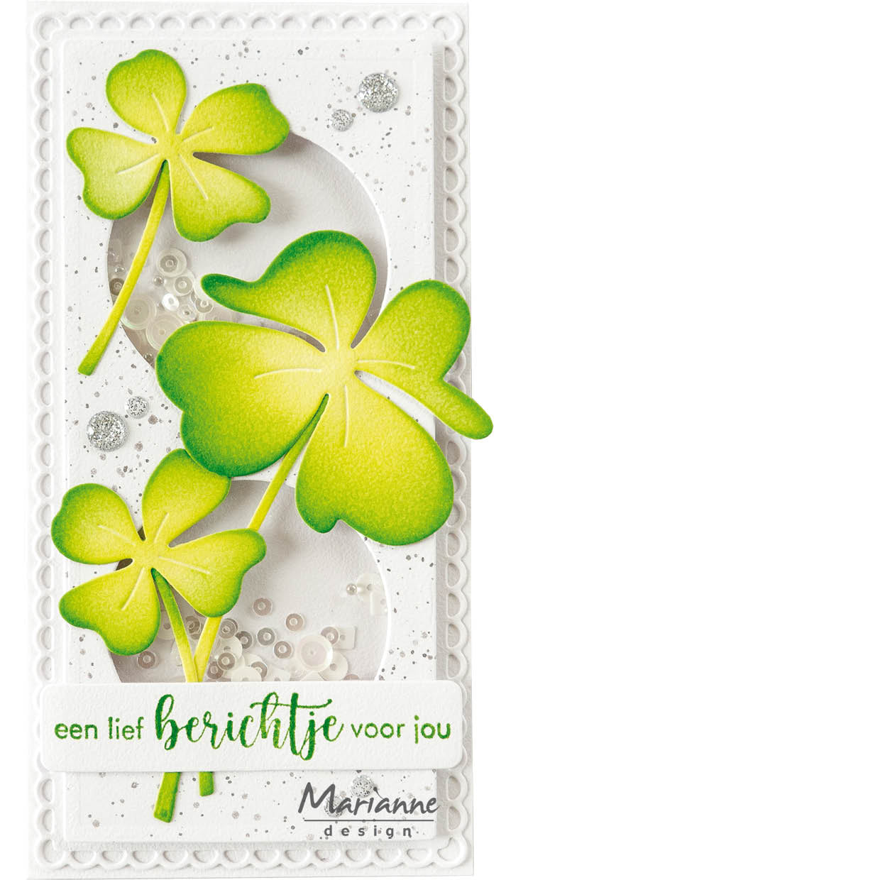 Marianne Design Craftables Die - Lucky Clovers