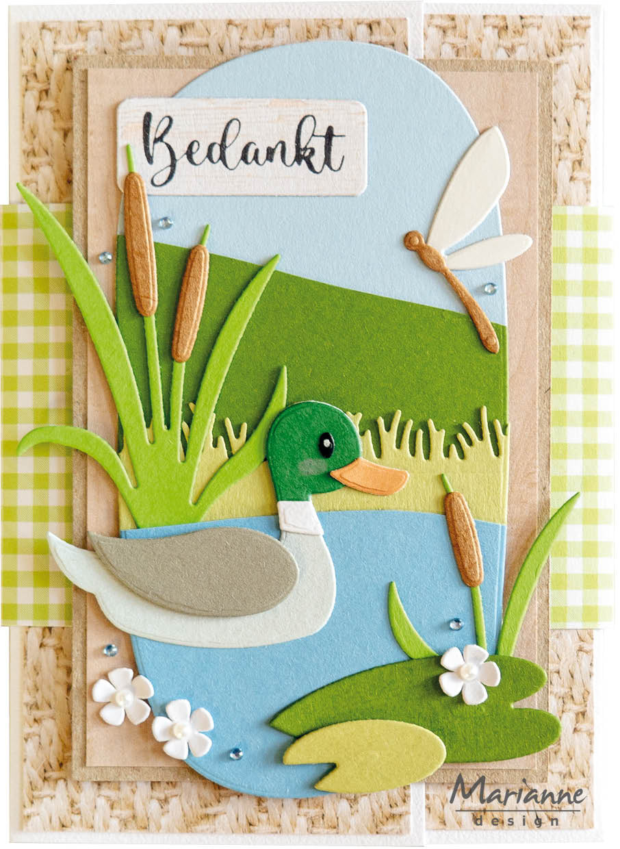 Marianne Design Craftables Die - Ducks By Marleen