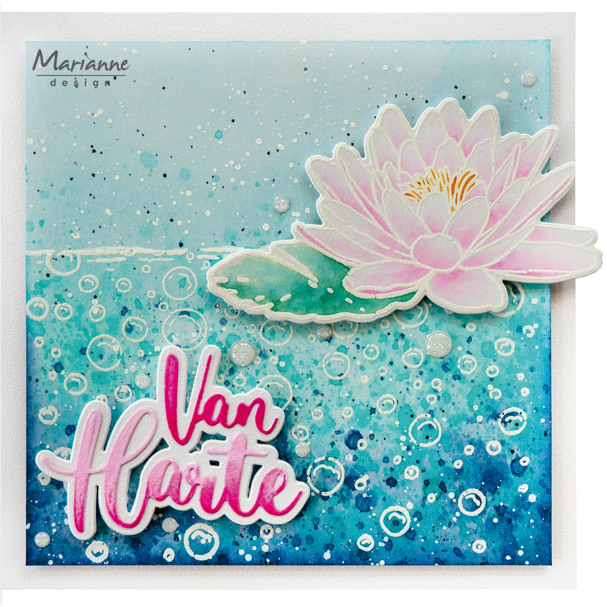 Marianne Design Clear Stamp - Tiny's Art - Dew Drops