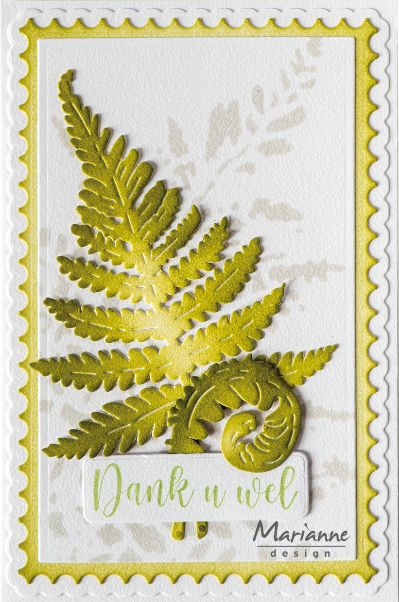 Marianne Design Mask Stencil - Tiny's Fern