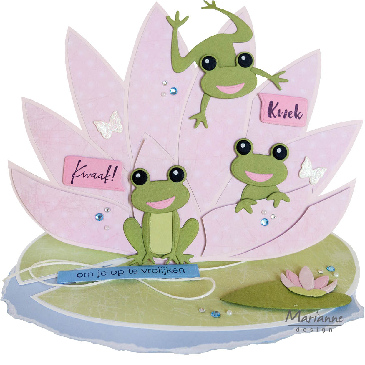 Craft Stencil Waterlily by Marleen