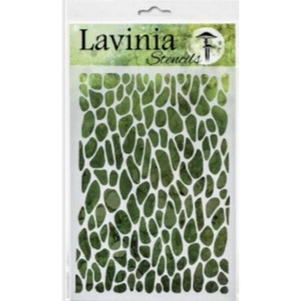 Lavinia Stencil - Crackle