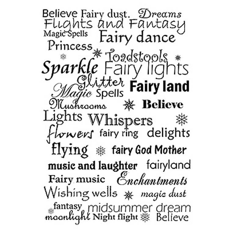 Lavinia Stamp - Fairy Words