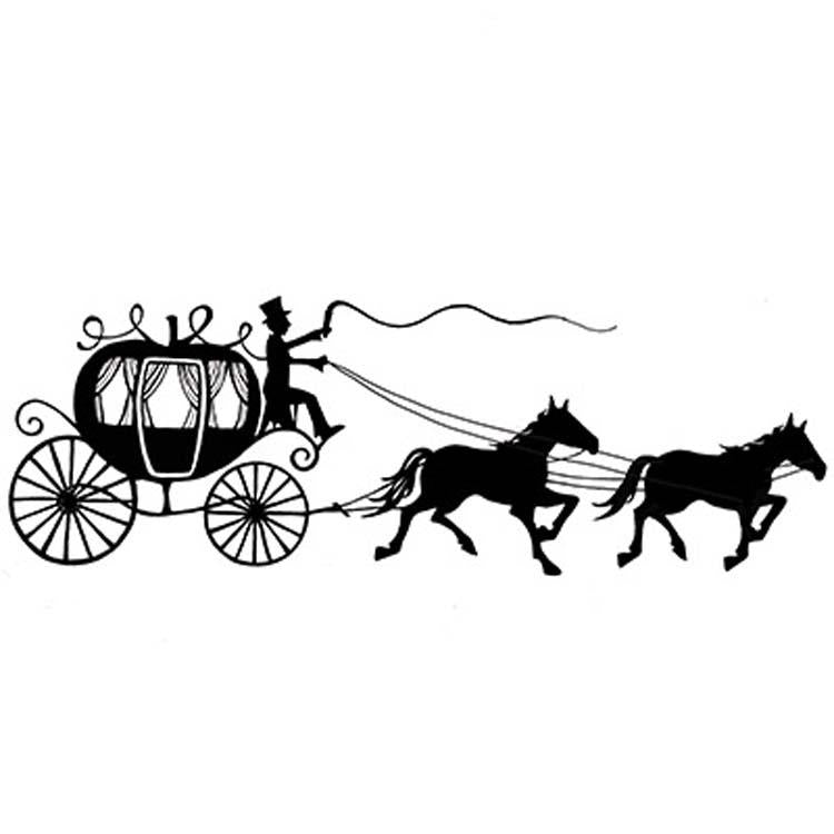 Lavinia Stamp - Horse & Carriage
