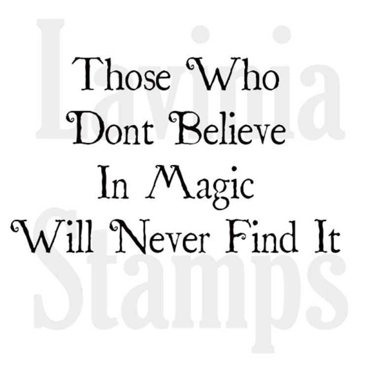 Lavinia Stamp - Believe in Magic