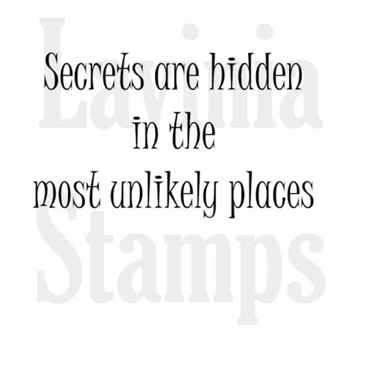 Lavinia Stamp - Secrets are Hidden