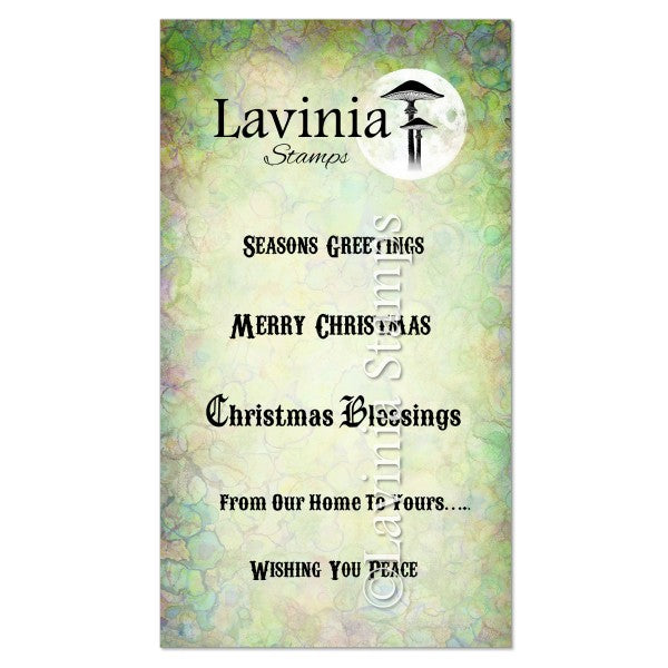 Lavinia Stamps - Christmas Greetings Stamp