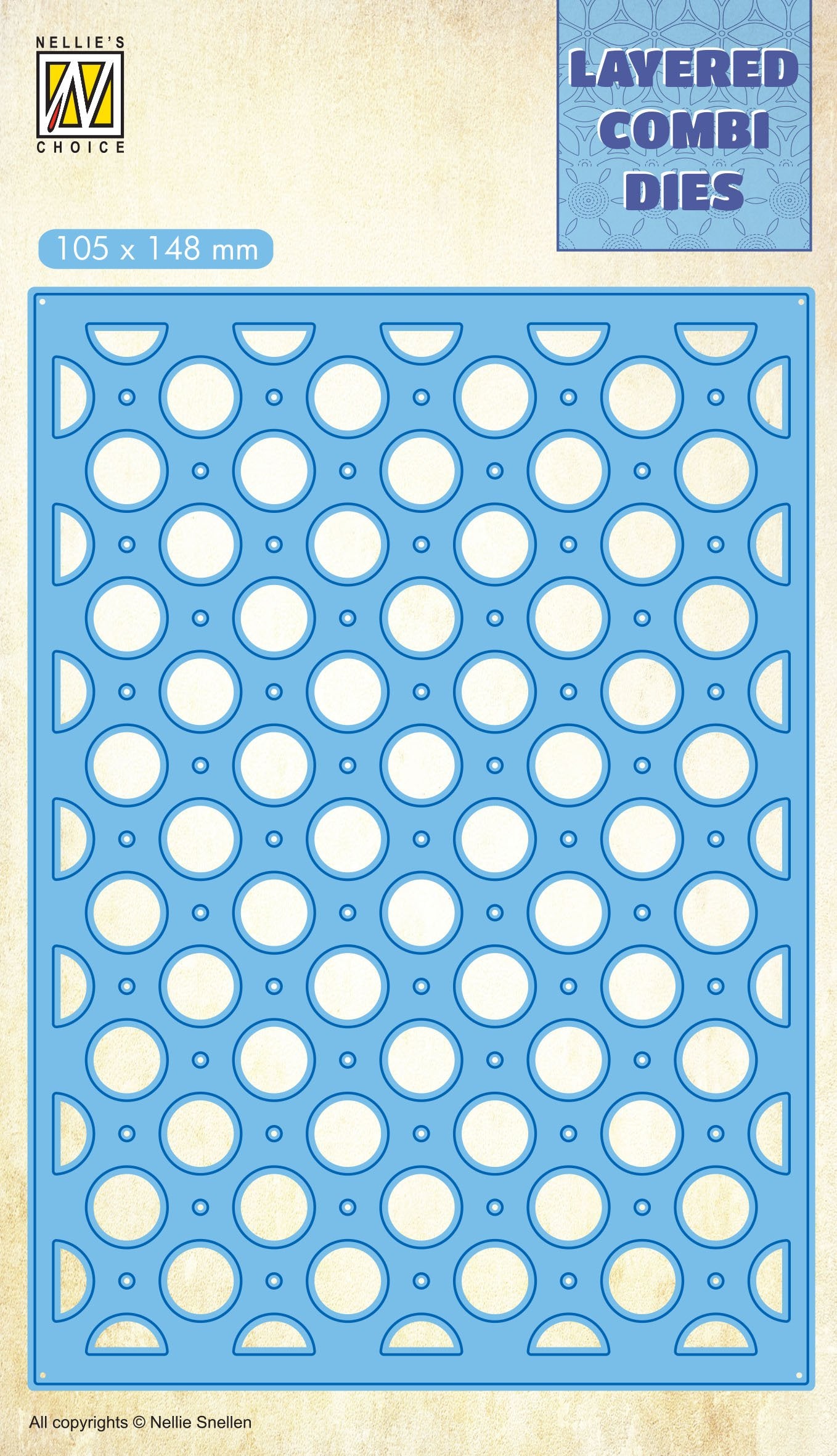 Layered Combi Dies Bubbles Layer B