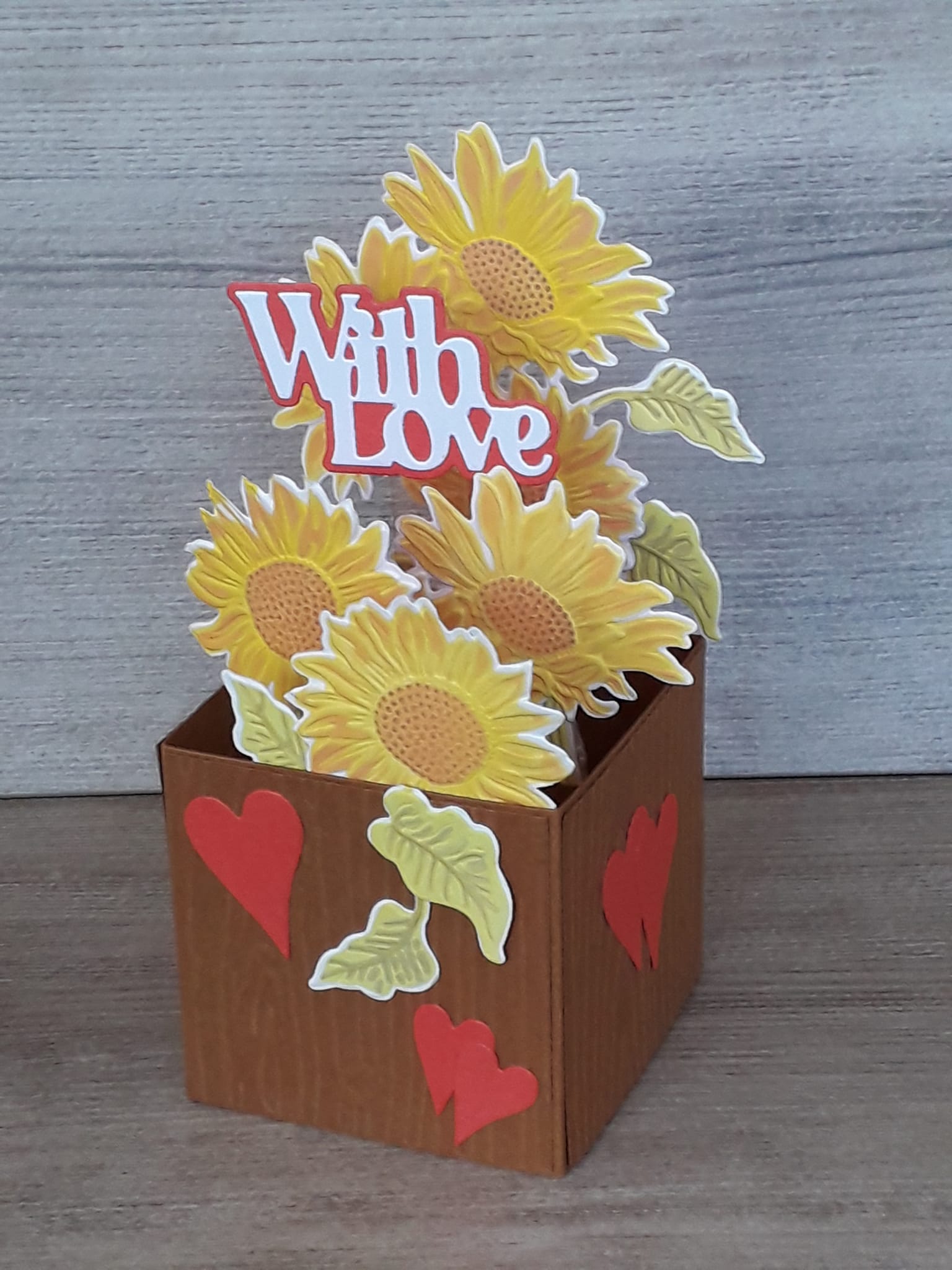 Lisa Horton Crafts Sunflower Spray Slimline Layering Stencils