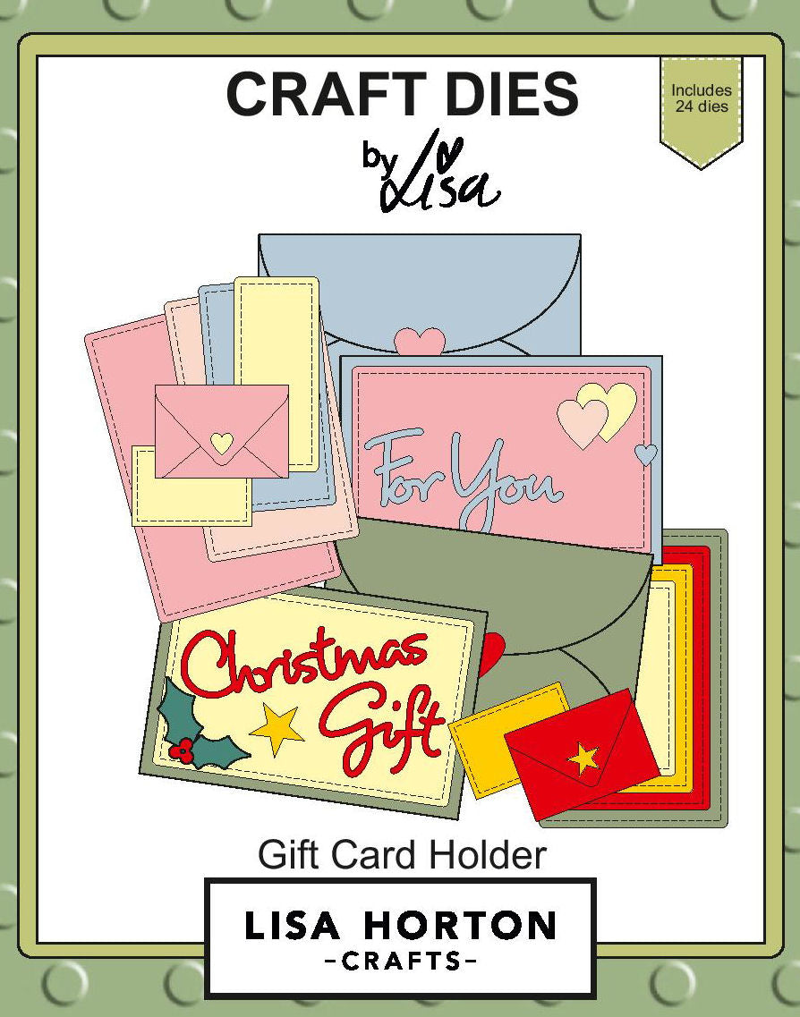 Lisa Horton Die Set - Gift Card Holder