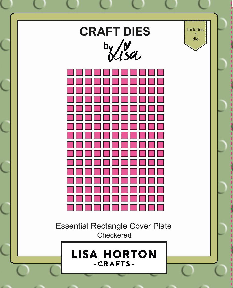 Lisa Horton Crafts Essential Inserts Die - Checkered