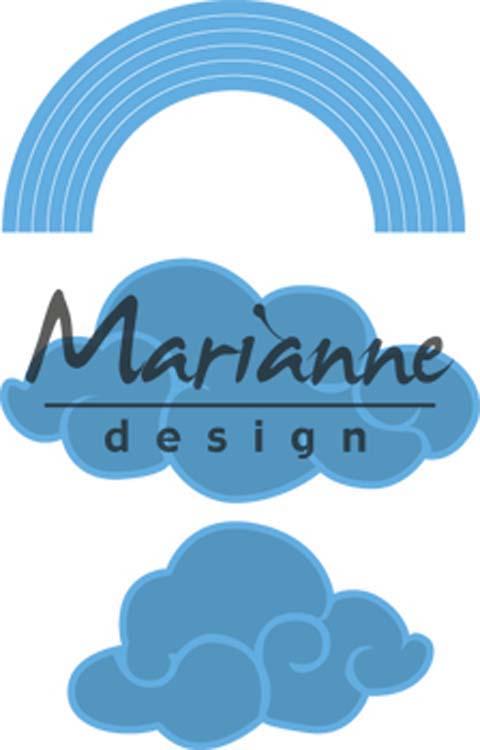 Marianne Design Creatables Rainbow & Clouds