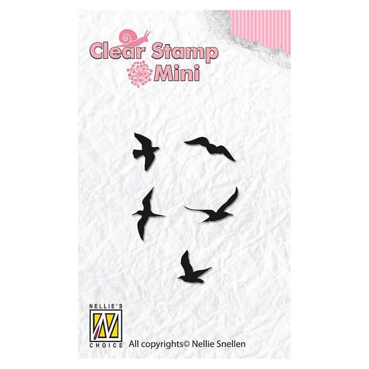 Nellie's Choice - Clear Stamp Birds