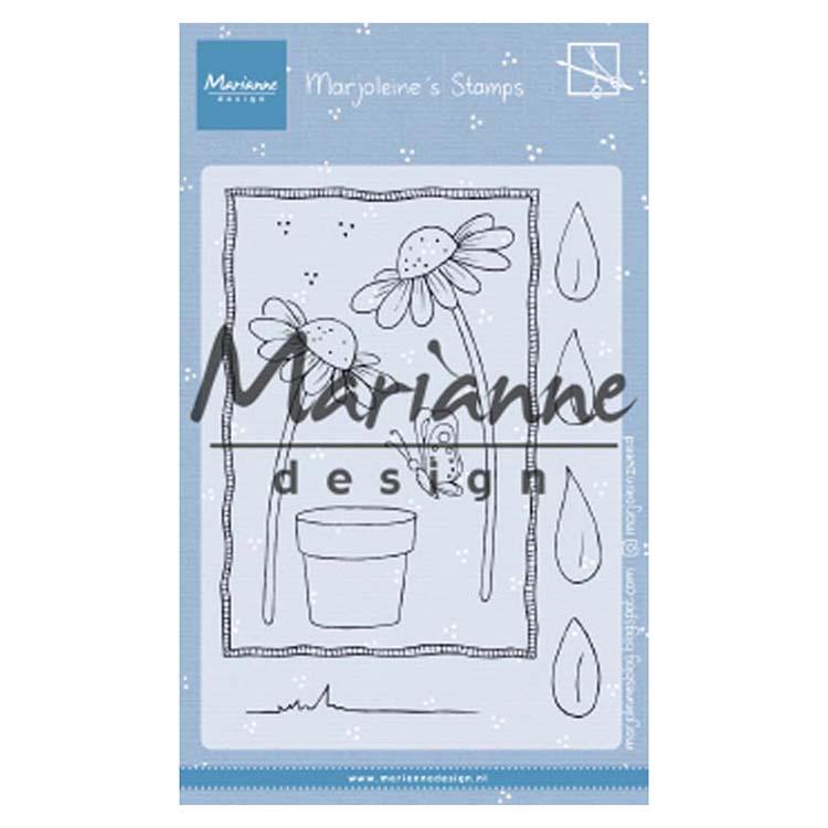 Marianne Design Clear Stamps Marjoleine's Daisies