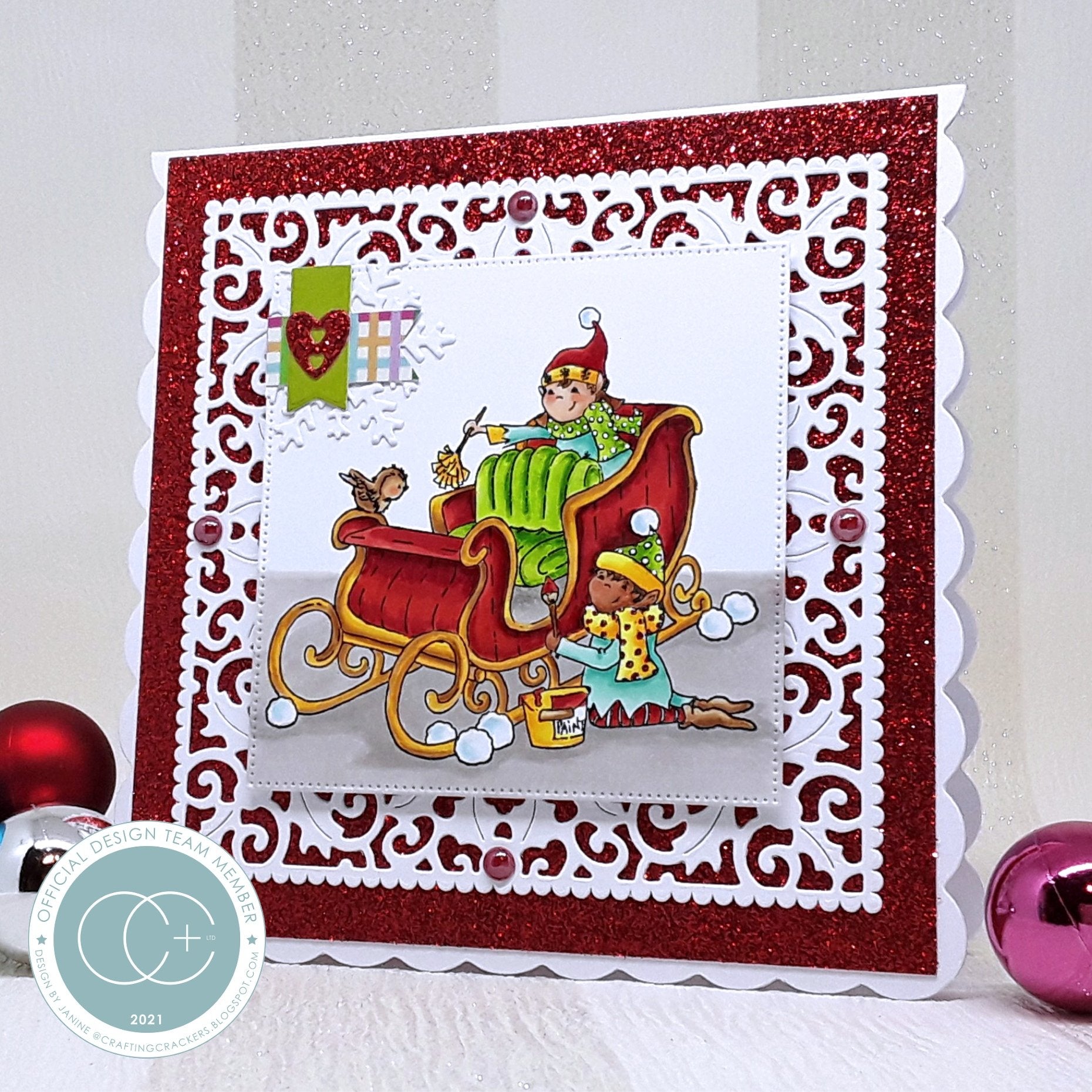 Made by Elves - Stamp Set - Sleigh