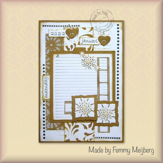 Nellie's Choice Nellie's Bullet Journal Clear Stamp Borders-1