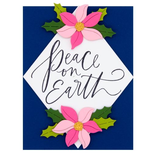 Peace on Earth Press Plate from the BetterPress Christmas Collection