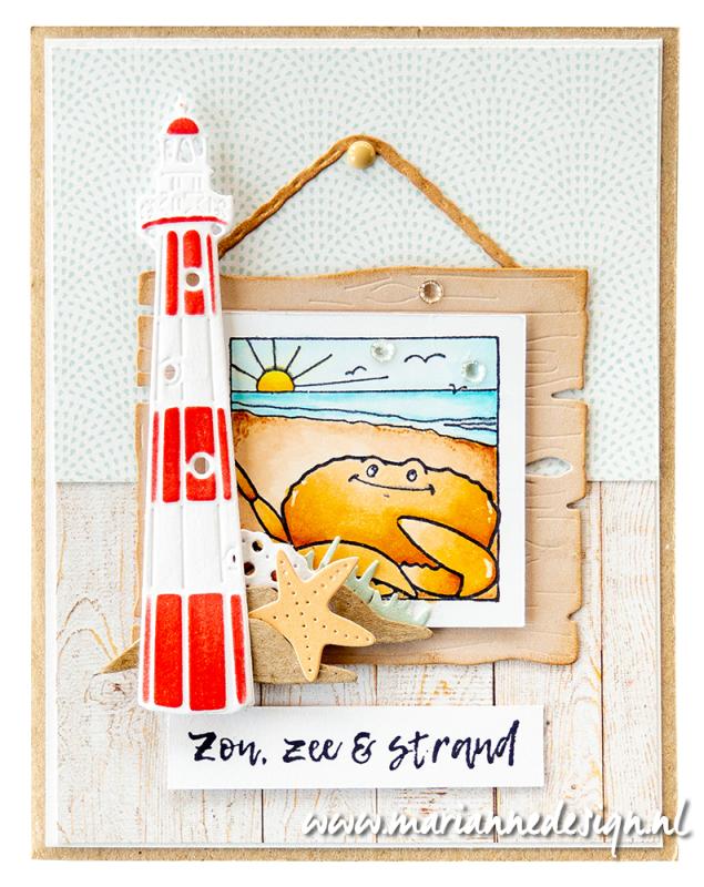 Marianne Design Creatables Die - Tiny's Lighthouse & Surf