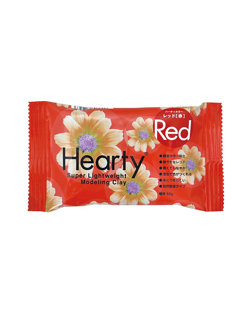 Hearty Soft Clay - Red 50g