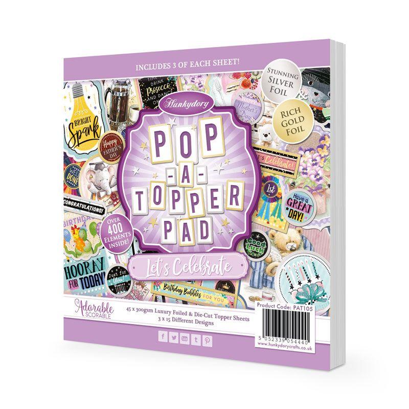 Pop-A-Topper Pad - Let's Celebrate