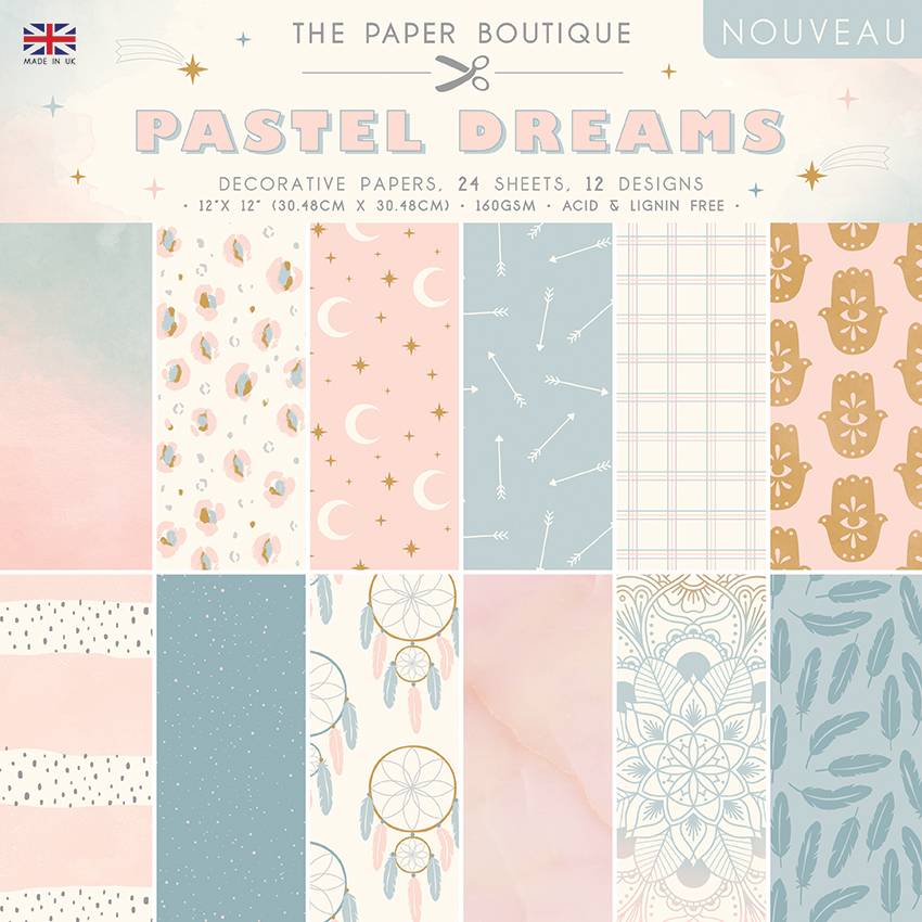 The Paper Boutique Pastel Dreams 12x12 Paper Pad