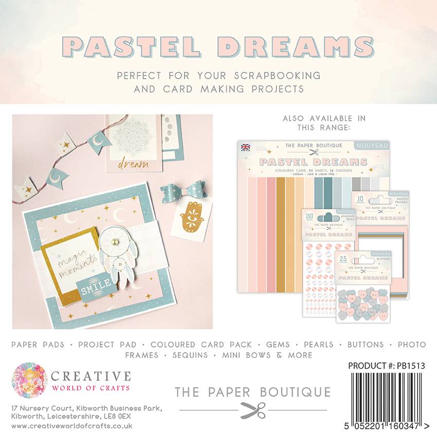 The Paper Boutique Pastel Dreams 6x6 Paper Pad