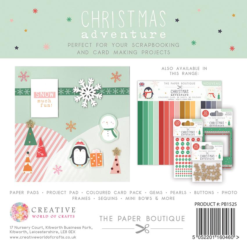 The Paper Boutique Christmas Adventure 6x6 Paper Pad