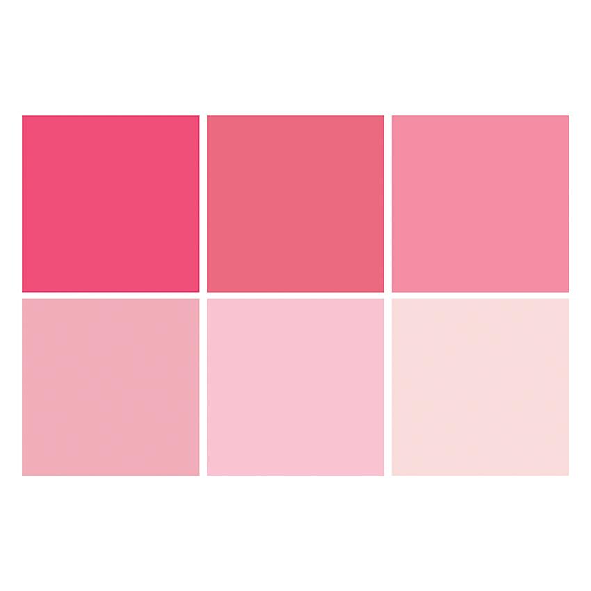 The Paper Boutique Everyday - Shades Of - Pink 8 in x 8 in Colours
