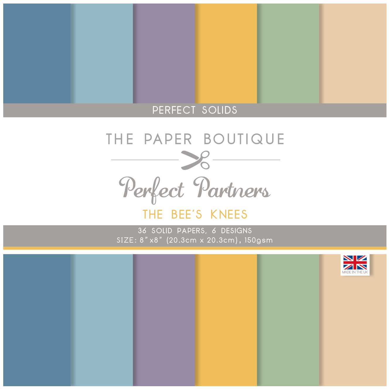 The Paper Boutique Perfect Partners - The Bee's Knees 8x8 Colours