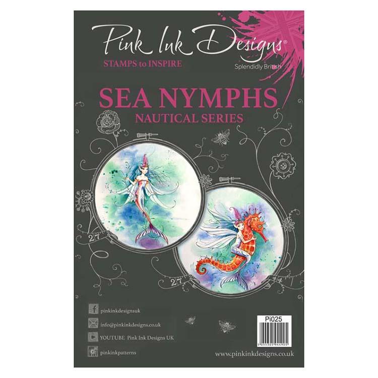 Pink Ink Designs A5 Clear Stamp Sea Nymph