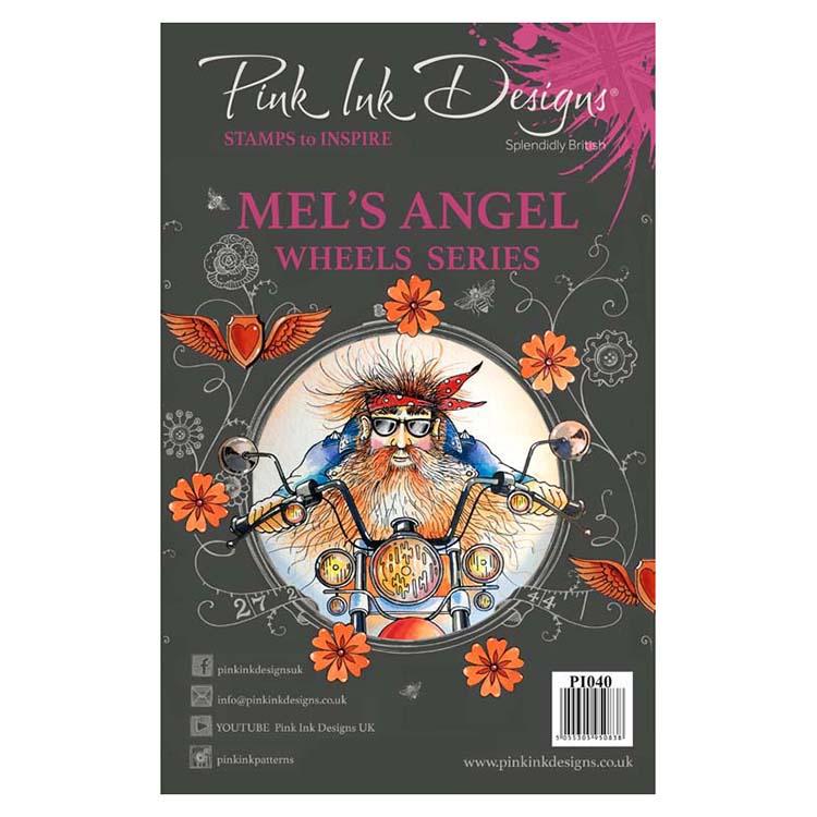 Pink Ink Designs Clear Stamp Mel's Angel