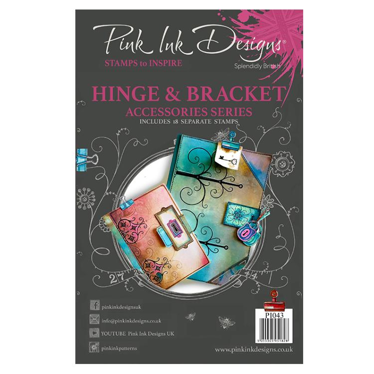 Pink Ink Designs Clear Stamp Hinge & Bracket