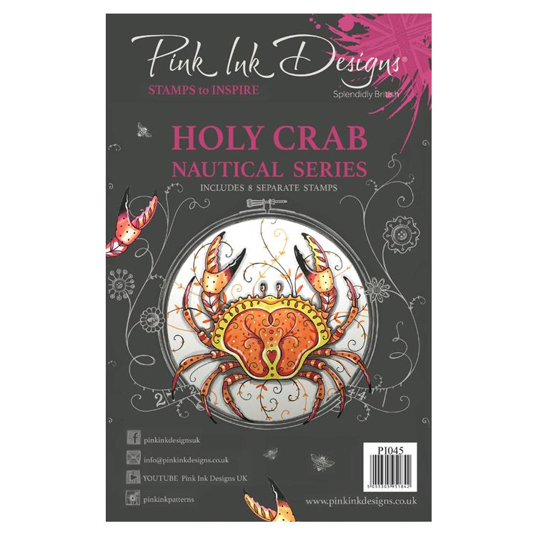 Pink Ink Designs Clear Stamp Holy Crab