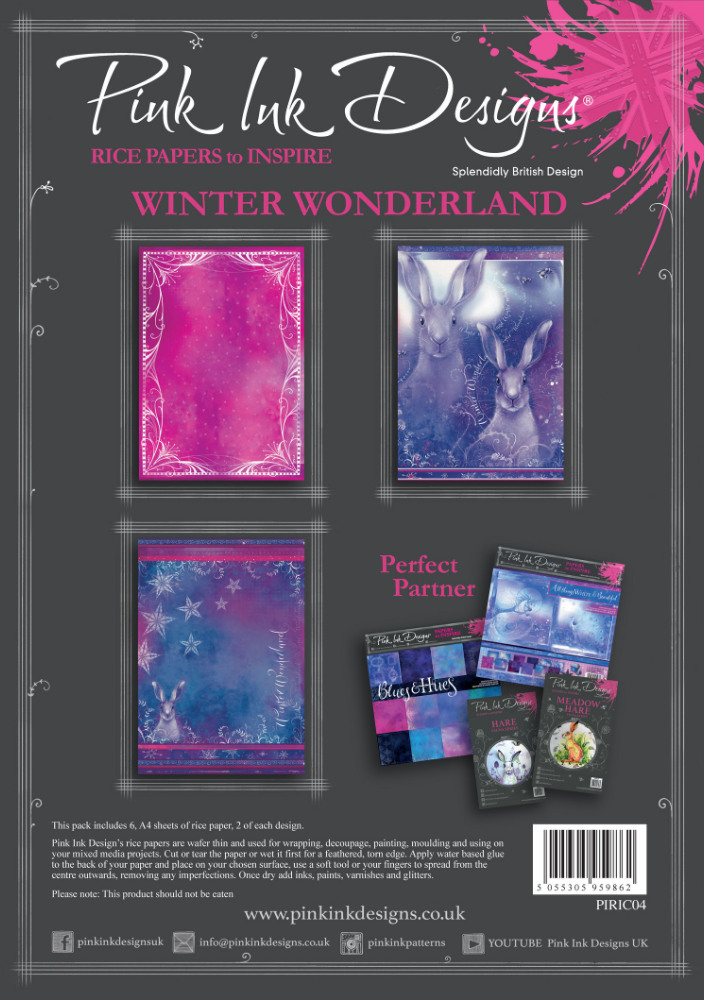 Winter Wonderland A4 Rice Paper