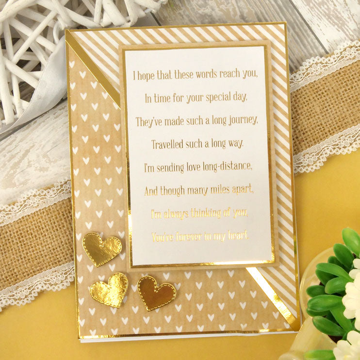 Perfect Verses Foiled Paper Pad - Moments