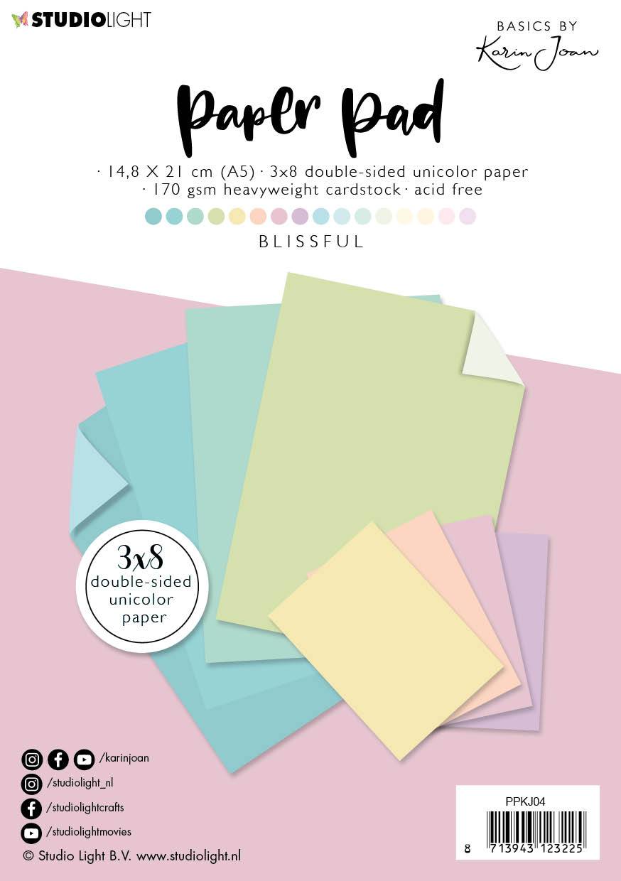 Karin Joan Paper Pad Pattern Paper Blissfull Basics by Karin Joan nr.4