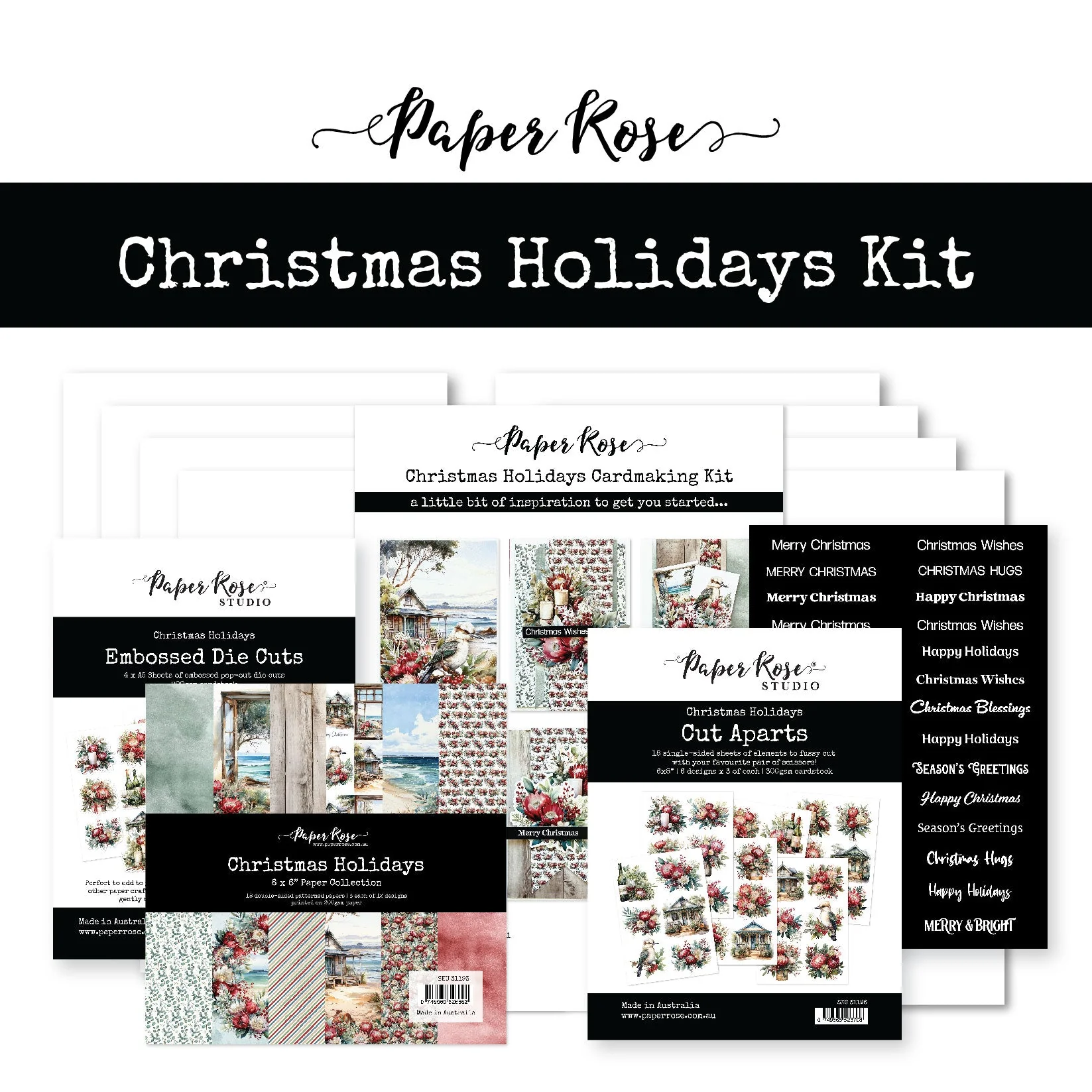Christmas Holidays Cardmaking Kit 31344