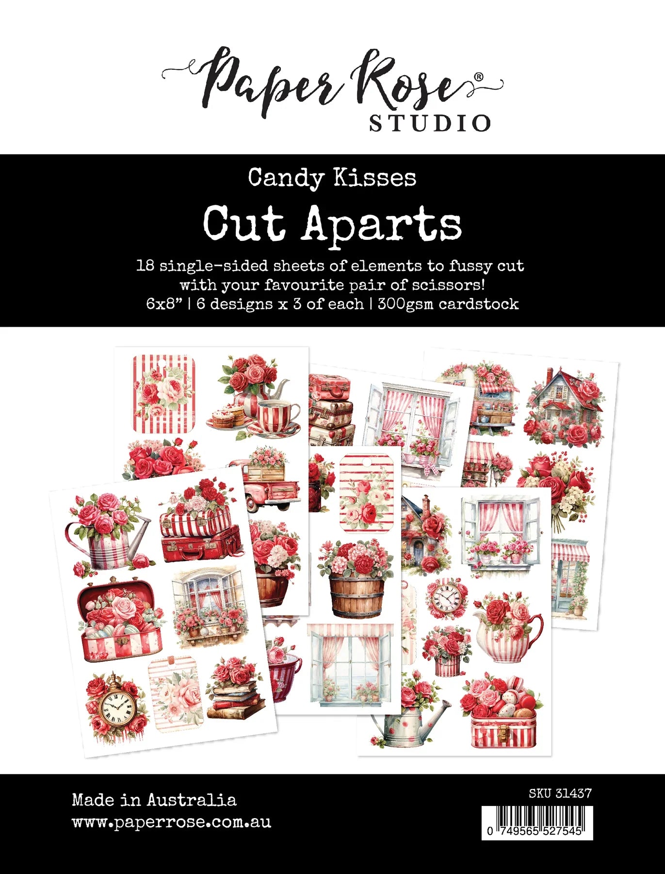 Candy Kisses Cut Aparts Paper Pack 31437