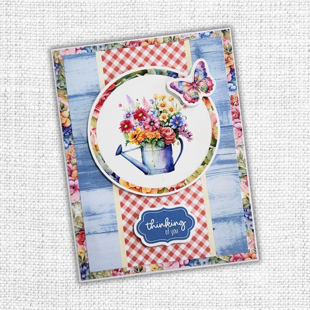 Rainbow Garden 1.0 6x8" Die Cuts & Sentiments 31686