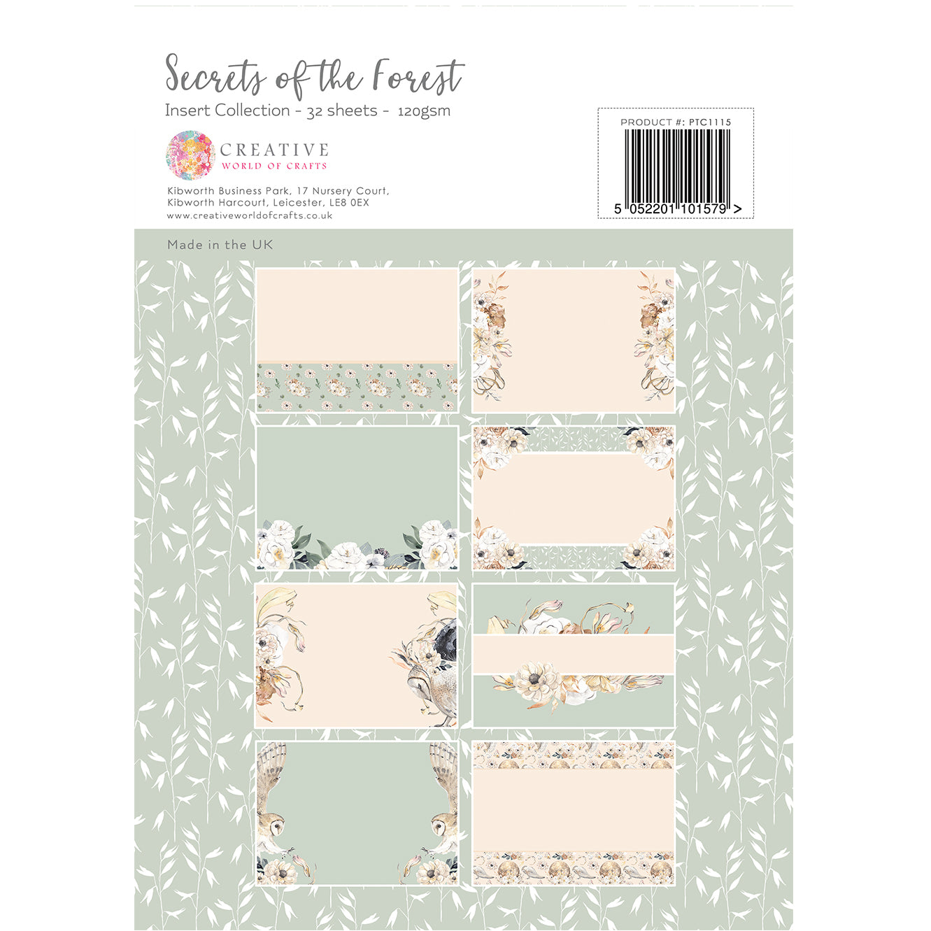 The Paper Tree Secrets of the Forest A4 Insert Collection
