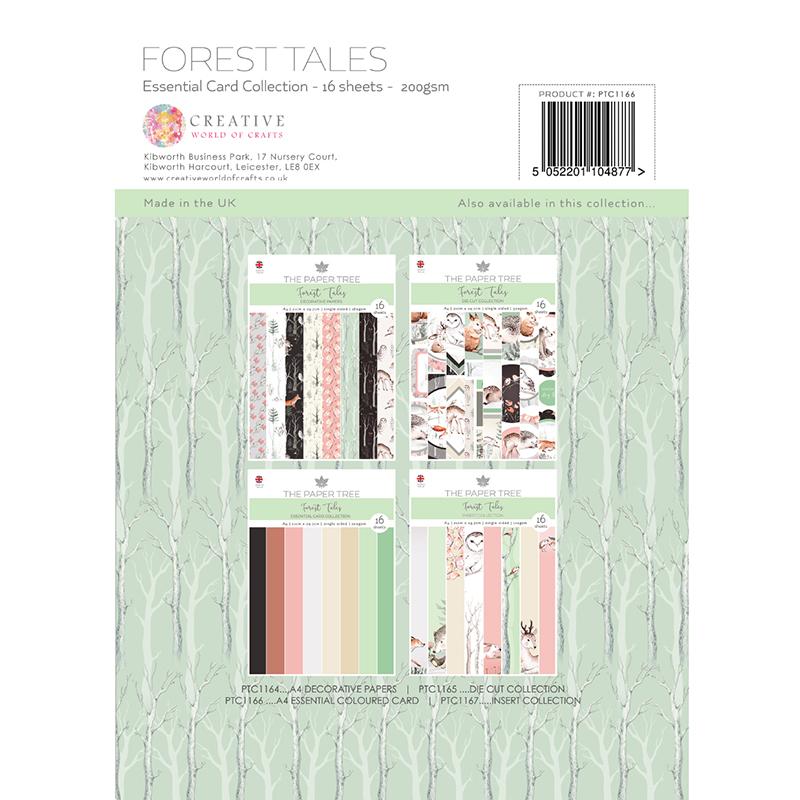 The Paper Tree Forest Tales A4 Essential Colour Card