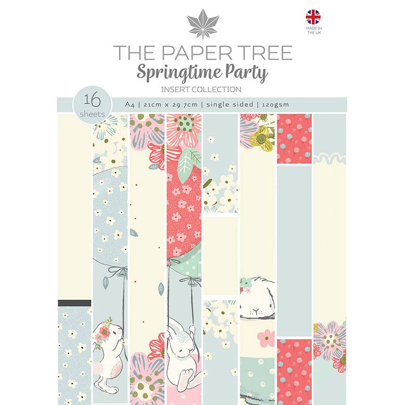 The Paper Tree Springtime Party A4 Insert Collection