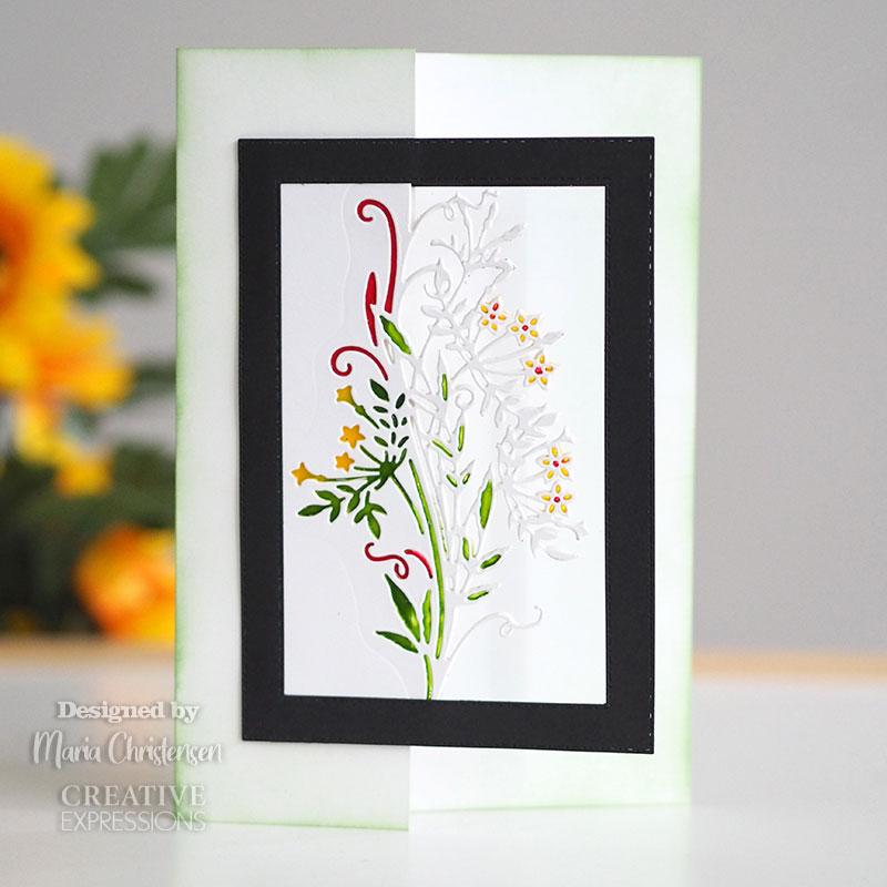 Creative Expressions Paper Cuts Corner Forget Me Not Craft Die