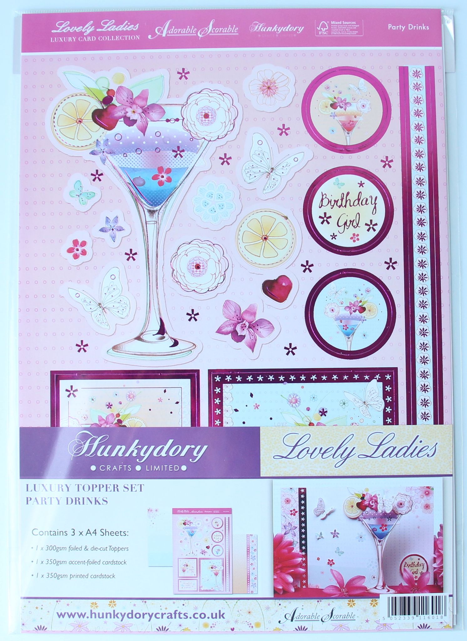 Lovely Ladies Luxury Topper Sets - Party Drinks