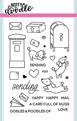 Yappy Happy Mail Stamps