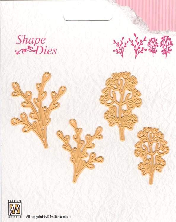 Nellie's Choice - Shape Dies Leaves 3