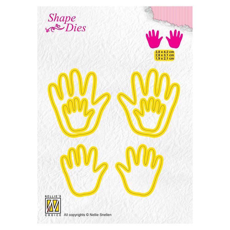 Nellie's Choice - Shape Die 3 Baby Hands