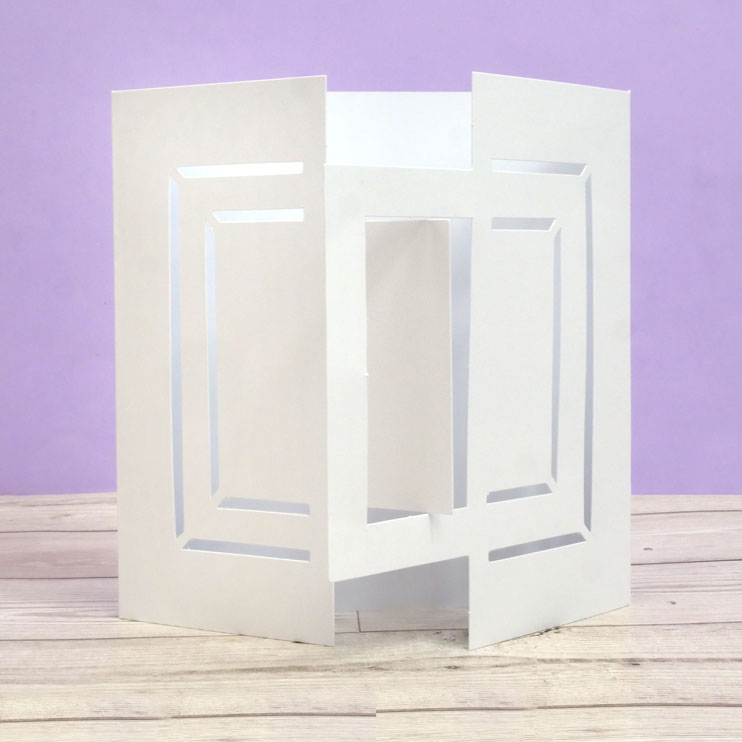 Luxury Shaped Card Blanks & Envelopes - Gatefold Frame